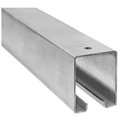 National Hardware Box Rail, Steel, Galvanized, 15764 in W, 21332 in H, 10 ft L N105-213